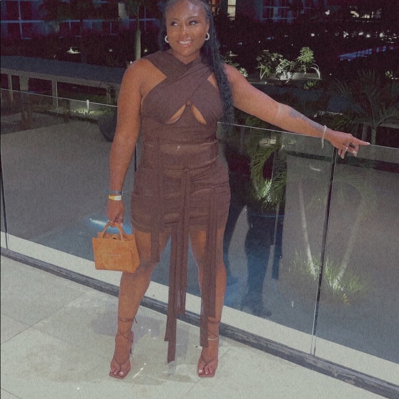 Brown Dress - Picture 1 of 3